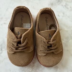 Ralph Lauren Kids Nubuck Shoes